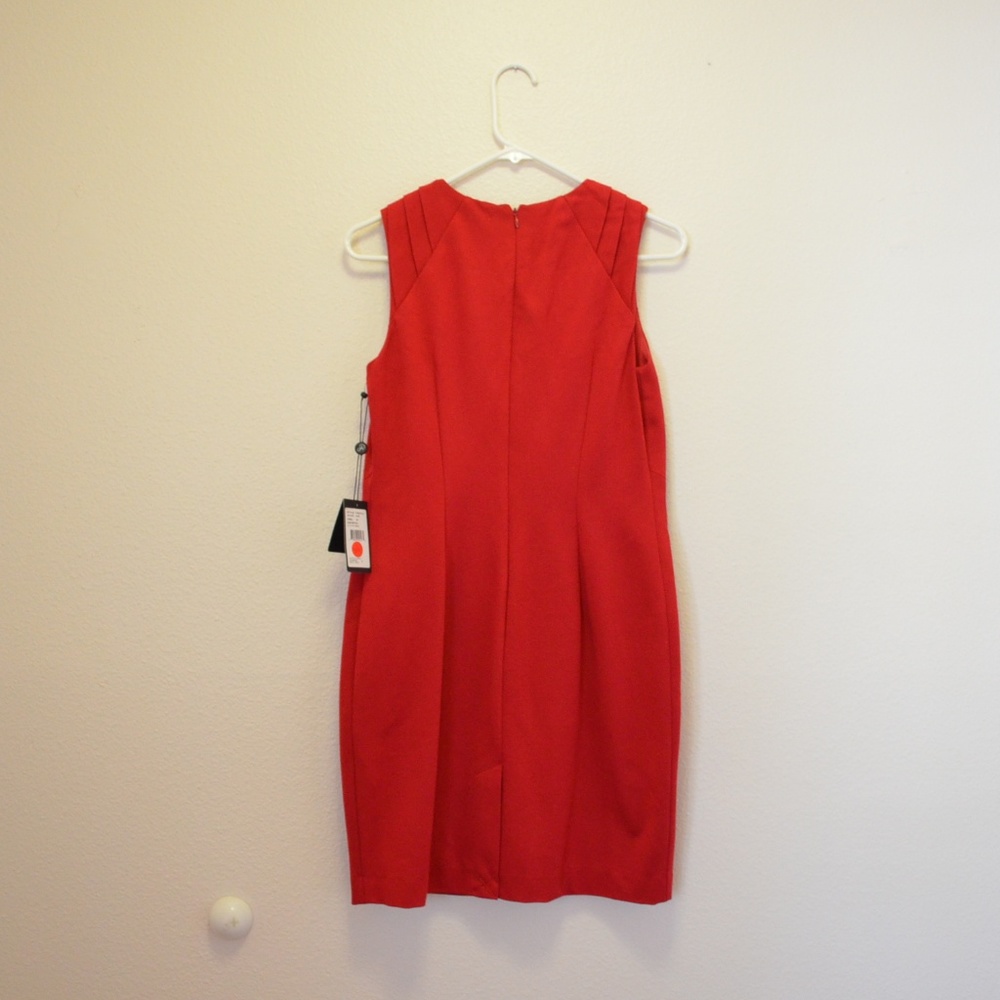Adrianna Papell – Red Sleeveless Dress - Picture 3 of 6